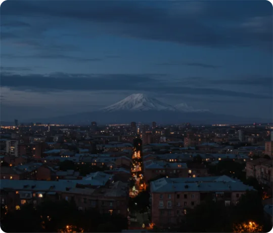 Yerevan at night