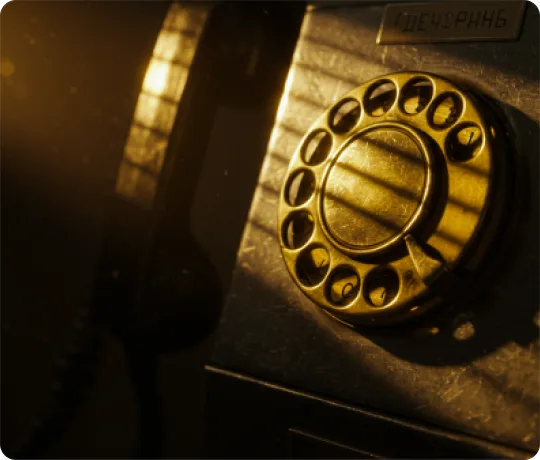 The payphone rotary dial