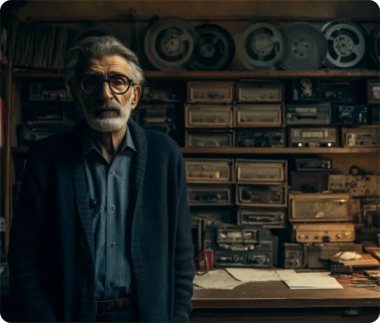 The historian in his archive