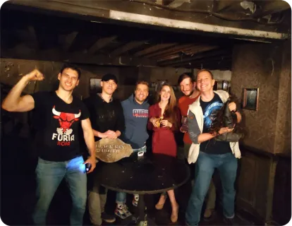 The on-set team