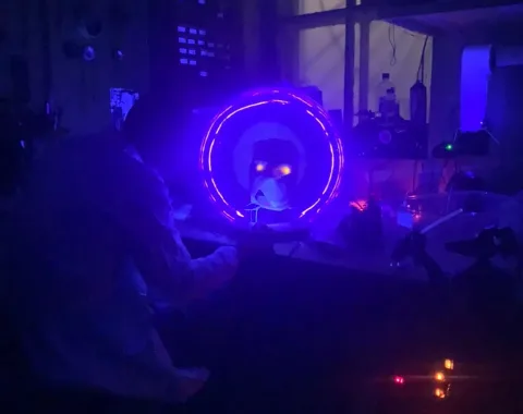 Testing the talking-head animatronic