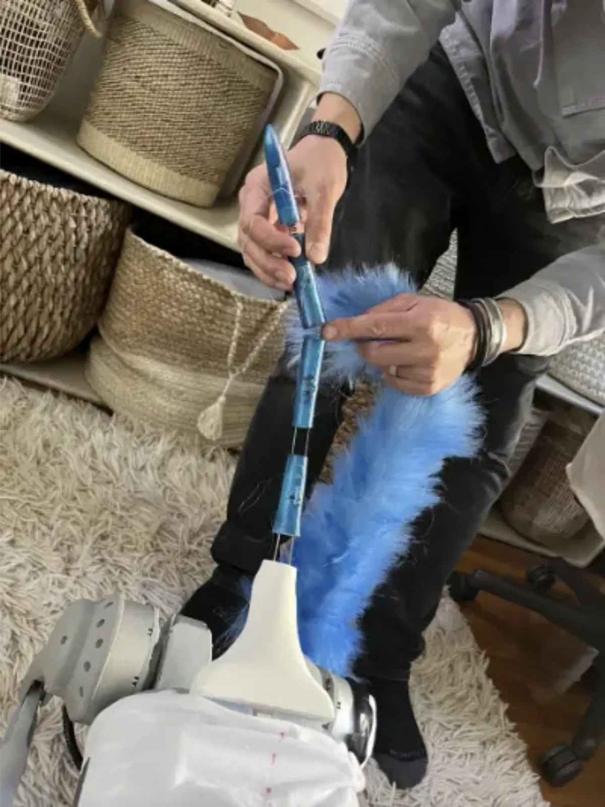 Nushi tail detail