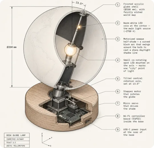 SOLARIS internal exploded diagram